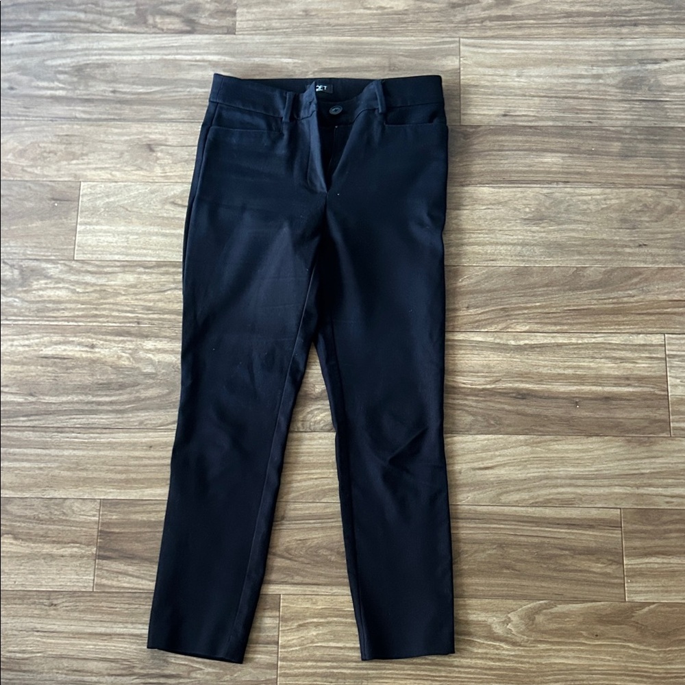 Loft Petites Black Skinny Pants